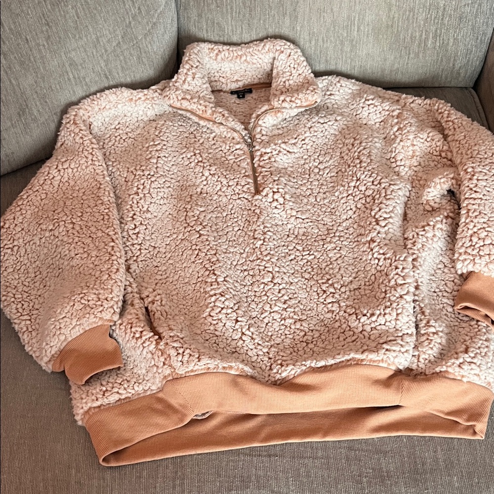 Express Cream Sherpa Fleece